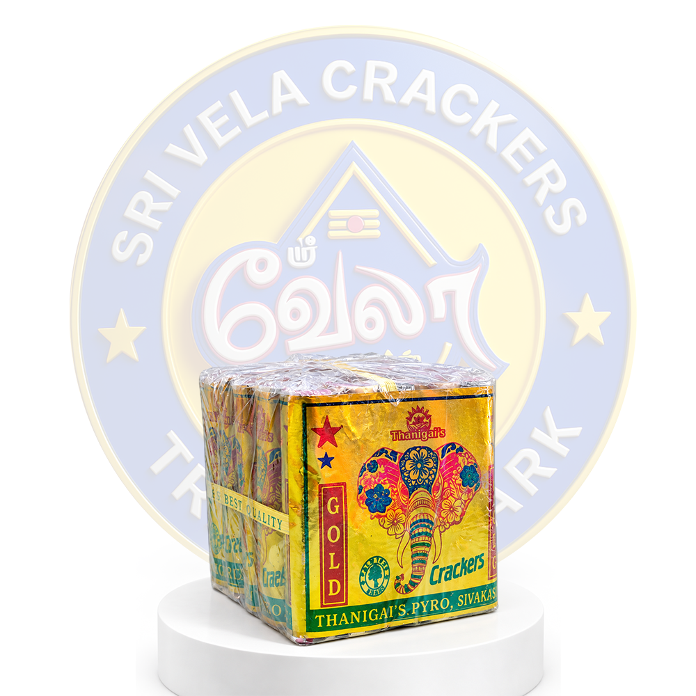 4″Gold Lakshmi(16Ply )