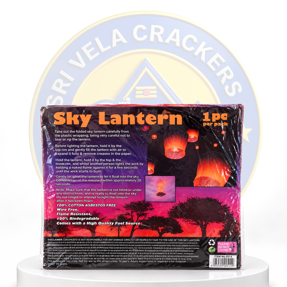 Sky Lanter parachute